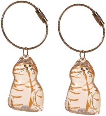 2PCS Clear Puppy Hair Storage Bottle Twist Open Keepsakes Ornament For Cats Owners Decorative Wall Hanging Pet Hair Collectible