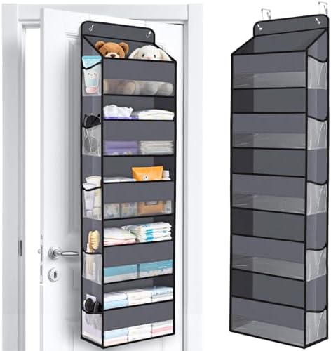 Over The Door Organizer Storage behind Door Hanging Organizer for Nursery