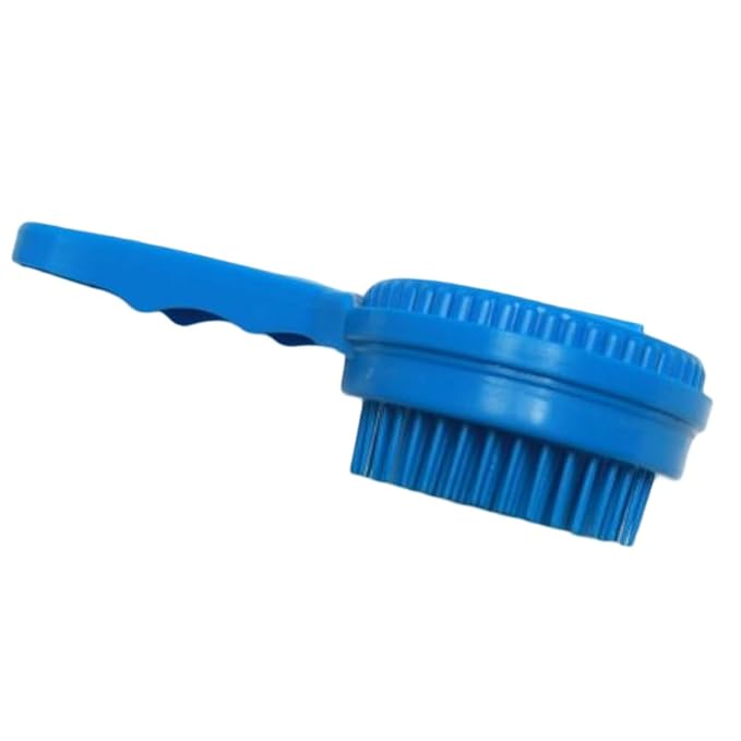 Compac Self Cleaning Pet Brush Twist to Raise and Lower Bristles, Blue, 1 Count
