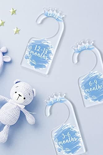 OneDream Acrylic Baby Closet Dividers, Baby Clothes Dividers for Closet