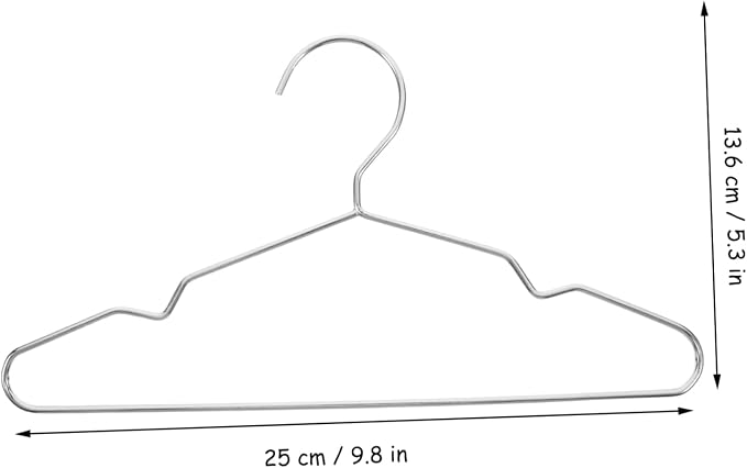 10pcs Steel Cat Hangers for Pet Clothes Space Saving Cats Storage with Chic Finish for Store Use