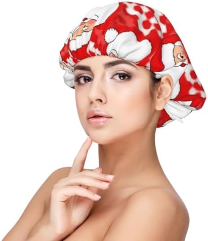 Adjustable Silk Satin Night Cap Women's Men's Sleep Cap