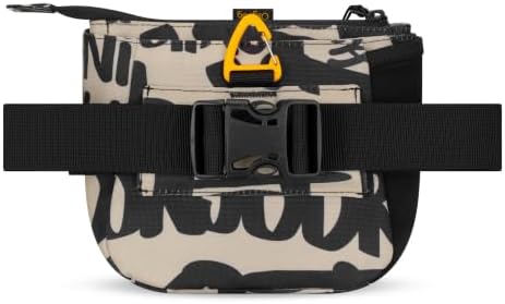 OllyDog Backcountry Day Bag | Dog Training Treat Pouch | Eco-Friendly Recycled Fabric Fanny Pack with Zipper Closure, Built-in Poop Bag Dispenser & Adjustable Waist Belt (Ciao)