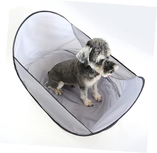Pet Shearing Bib Foldable Dog Hair Catcher for Grooming Washable Hair Collector for Dog Haircut Trimming and Shaving Pet Catcher for Home Use 27.55X17.71X14.96in