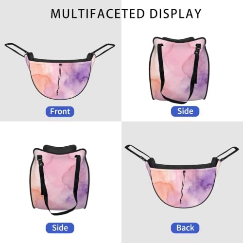 Abstract Watercolor Car Seat Organizer-Backseat Storage Bag for Travel