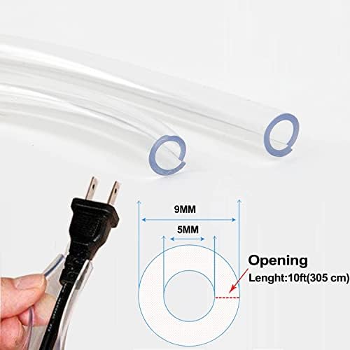 Dog and Cat Cord Protector, Cable Sleeve for USB Charge/Power 2Pack