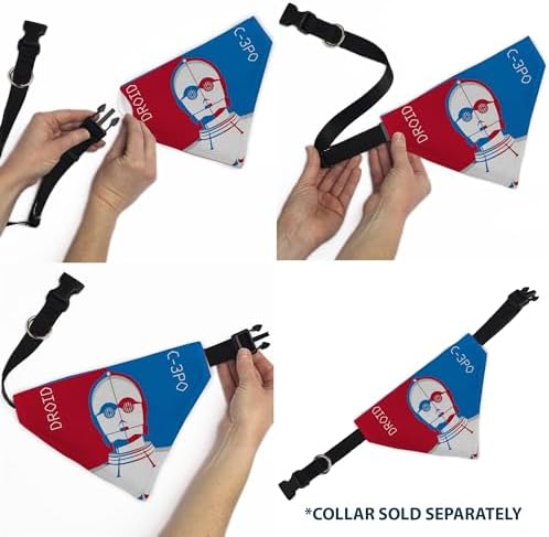 Star Wars Pet Bandana Slide On Slip Through