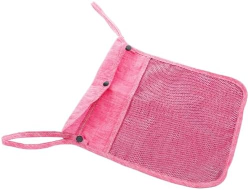 Linen Stroller Organizer Bag with Large Storage Capacity and Easy Installation, Universal Hanging Bag and Pet Strollers, for Travel and Outings