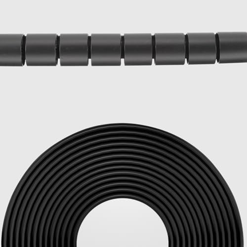 Ipetboom Flexible Spiral Cable Sleeve Wire Organizer 1.5m, Coiled Tube Sleeve for Electrical Cord Management and Wire Wrap, Sturdy Cable Management Tool for Home and Office