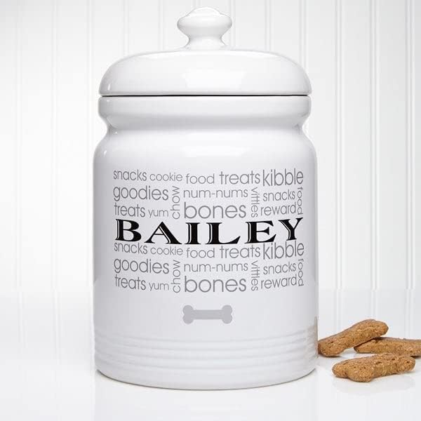 Personalization Universe Doggie Delights Personalized Dog Treat Jar