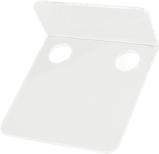 Aramox Acrylicistic Acrylic Shelf Small Monitoring Wall Cameras Wall Shelf for Cameras and Baby Monitor in Offices and Garages (Transparent)