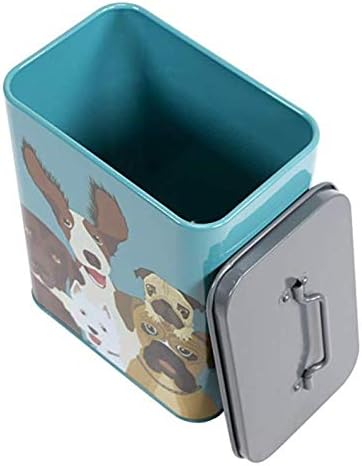 Burgon & Ball Creaturewares The Rabble Dog GCR/CAT Tin Pet Food Storage, 16.5 cm x 11 cm x 20 cm Size