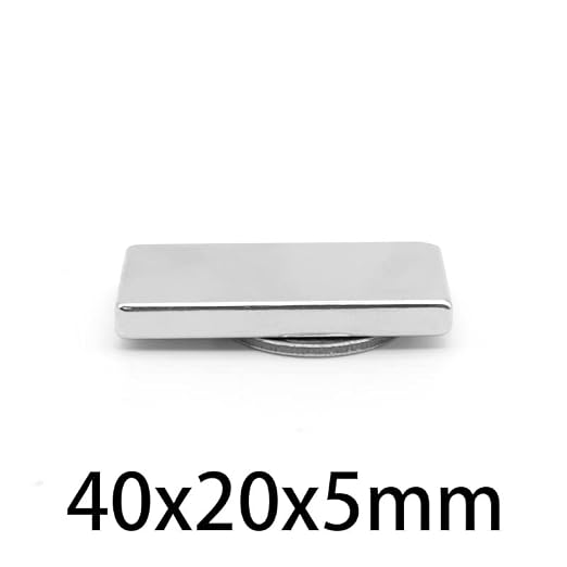 1-20PCS 40x20x5mm Quadrate Neodymium 40 * 20 * 5mm Strip NdFeB Magnetic 40mmx20mmx5mm Rare Earth Magnets(5pcs)