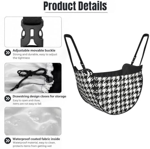 Classic textures Car Seat Organizer-Backseat Storage Bag for Travel | Waterproof Durable. Holds Snacks Gear Essentials. Fits Most Cars.