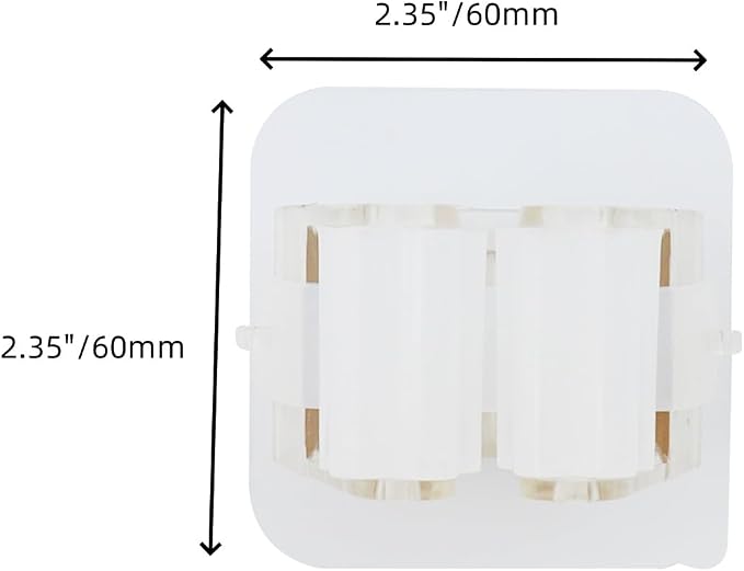 Sscon 5Pcs Self Adhesive Broom Holder Storage Rack for plastic | Stable base stands firmly on tables without tipping over easily