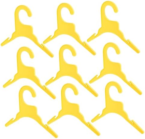 10pcs Non Skid Pet Clothes Hangers for Dog Cat Apparel Durable Design to Prevent Deformation for Organizing Pet Clothing