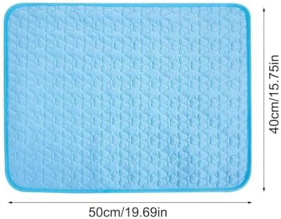 Universal Cooling Pad, Outdoor for Dog, Anti-Slip Ice Rug, Easy to Use | Indoor Summer Washable, Cat Cooling Mat, for Kennel Crate, Sofa Home Puppy, Travel Bedding Small, Medium Dog Kitten, Floor
