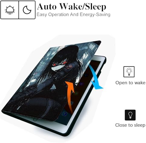 for Microsoft Surface Pro 11/10/9-13" 2024/2022 Tablet Case,Auto Wake/Sleep,Adjustable Stand Protective Cover - Girl