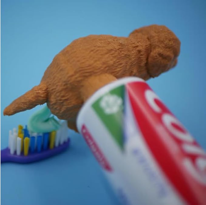 Golden Retriever Toothpaste Dispenser - Novelty Bathroom Accessory Gift for Dog Lovers