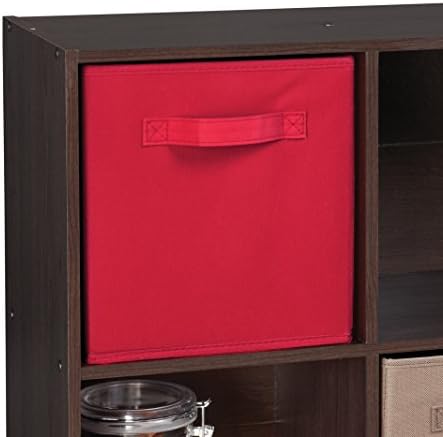 ClosetMaid 18656 Cubeicals Fabric Drawer, Red, 2-Pack