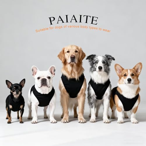 Discover Cozy Cotton Canine Wear: Soft, Lightweight, and Breathable Dog Shirt Vest with Eye-Catching Graphics (My Shadow HAS Four LESGS and A Tail), Keeping Your Furry Friend Warm! Black XS