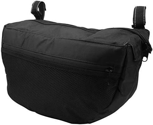 HERCHR Baby Stroller Storage Bag, Multifunctional Baby Stroller Hanging Bag Organizer Bag Stroller Organizer Non Slip Straps Stroller Holder for Stroller, Umbrella and Pet Stroller