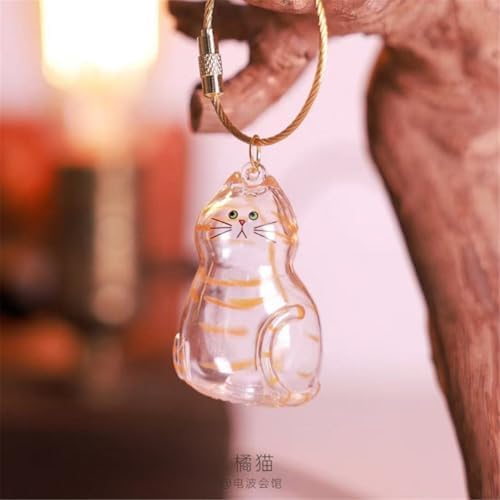 2PCS Clear Puppy Hair Storage Bottle Twist Open Keepsakes Ornament For Cats Owners Decorative Wall Hanging Pet Hair Collectible