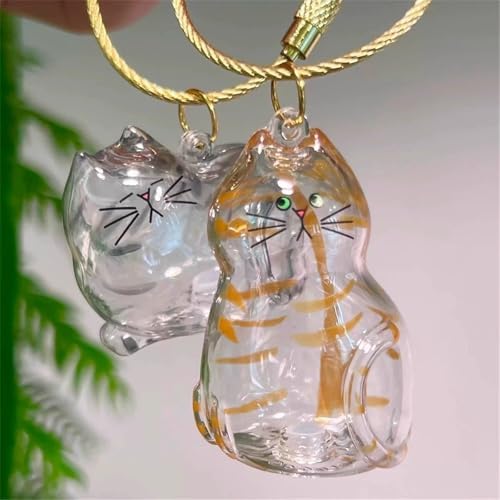 2PCS Clear Puppy Hair Storage Bottle Twist Open Keepsakes Ornament For Cats Owners Decorative Wall Hanging Pet Hair Collectible