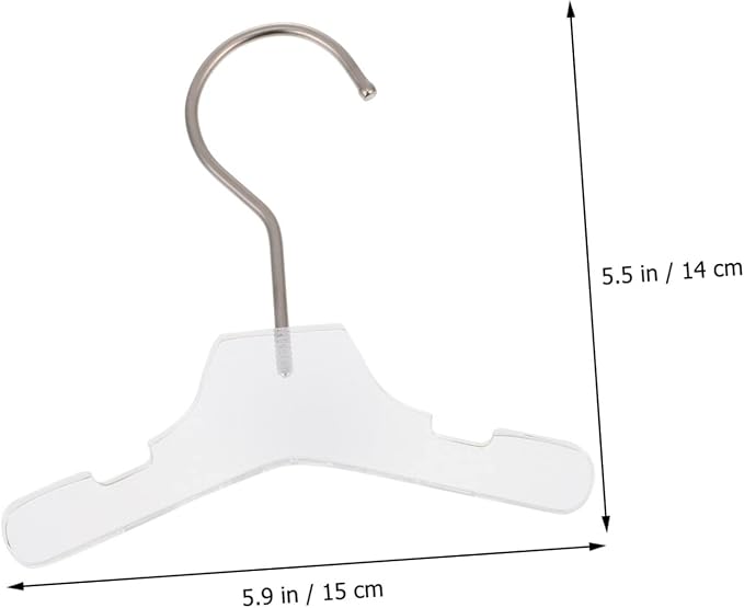 BESPORTBLE Pet Clothes Hanger Wear-Resistant Dog Hanger for Household Use Lightweight and Portable Design for Drying Pet Apparel Compact Fit for Dog Clothing