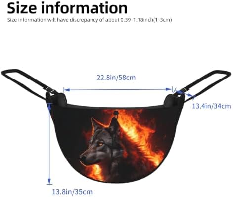 Wolf Fire Glow Car Seat Organizer-Backseat Storage Bag for Travel | Waterproof Durable. Holds Snacks Gear Essentials. Fits Most Cars.
