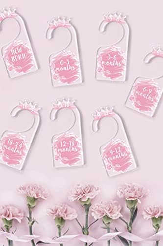 OneDream Acrylic Baby Closet Dividers, Baby Clothes Dividers for Closet