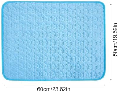 Cute Cooling Dog, Mat Anti-Slip Ice, Rug Grooming Ergonomic, Outdoor | Multiuse Summer Washable, Cat Cooling Mat, for Kennel Crate, Sofa Home Puppy, Travel Bedding Small, Medium Dog Kitten, Floor
