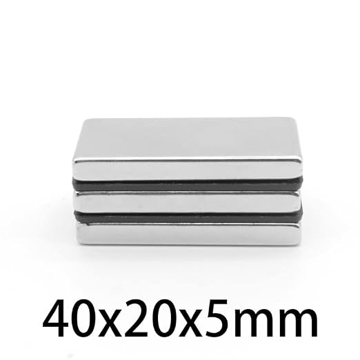 1-20PCS 40x20x5mm Quadrate Neodymium 40 * 20 * 5mm Strip NdFeB Magnetic 40mmx20mmx5mm Rare Earth Magnets(1pcs)