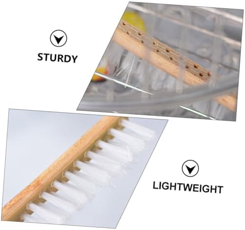 BESPORTBLE 1pc Handle Bird Cage Cleaning Brush Lightweight Cleaning Tool for Bird Droppings Removal Easy Storage Hanging for Parrots Canaries