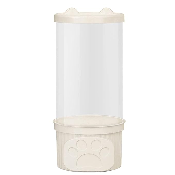 HEEPDD Toy Storage Container, Plush Toy Display Bucket, Large Storage Capacity, Ideal for Home Organization and Kids Container, PET Material, Transparent Household Daily (White)