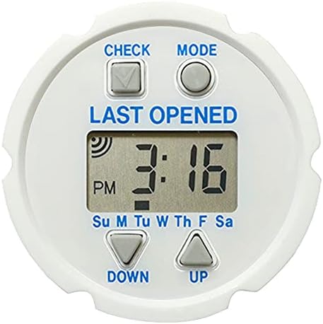 e-Pill TimeCap – Smart Pill Bottle Cap with Last Opened Time Stamp & Up to 24 Daily Alarms (1)