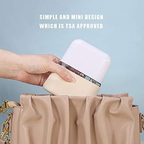 Bpluma Travel Bottles, Leak Proof Containers | For Toiletries TSA Approved Airplane Accessories Kits For Liquid With Labels
