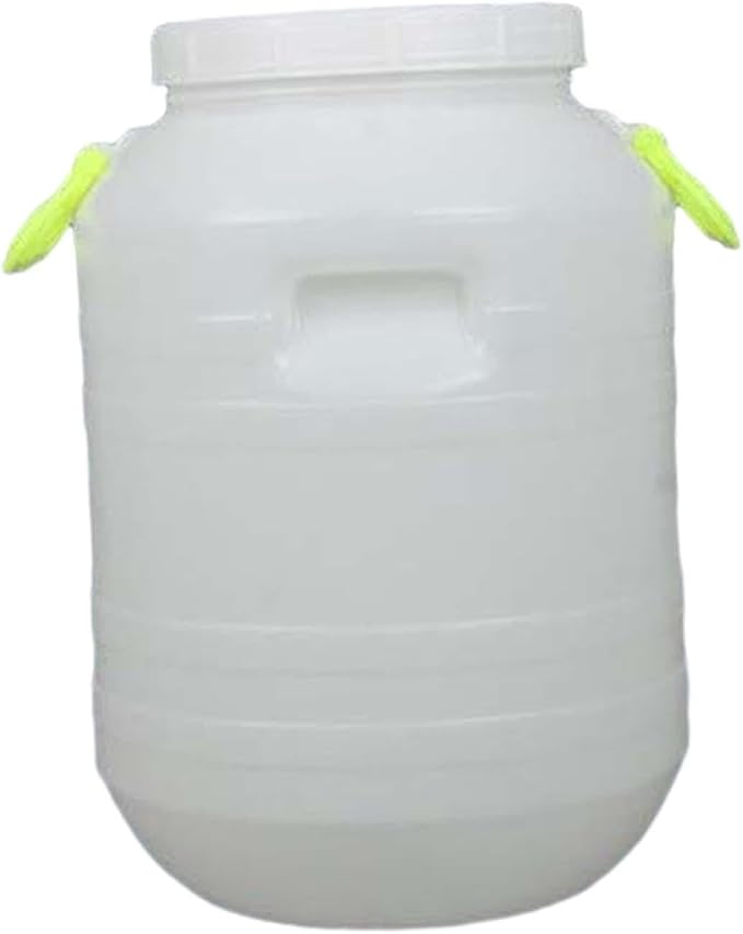 Pp Bucket Honey Pail Versatile Food Storage Container for Pantry Barrel for Tools Pet Food Laundry Paint Cafe, 25 L Round S Opening