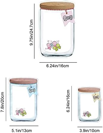 45 Pieces Reusable Mason Jar Zipper Bags Refrigerator Organizer Standup Airtight Seal Saver Bags for Seeds Candy Biscuits Spices (15L 15M 15S)