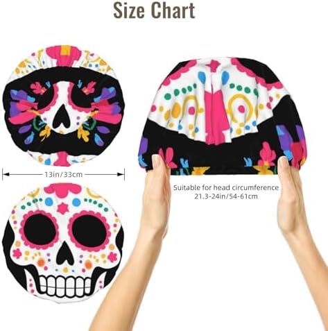 Adjustable Silk Satin Night Cap Women's Men's Sleep Cap