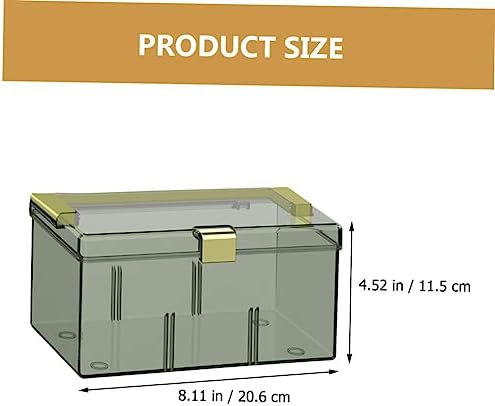 SHERCHPRY Capacity Medicine Storage Case Portable for Home and Travel Durable Pet Material Organizer for First Aid Supplies and More