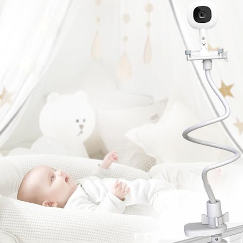 Baby Monitor Mount Holder Compatible with Momcozy,Nanit Pro & Flex Stand, Hellobaby,Blemil,Comfyer BM01,Infant Optics,ANMEATE SM935E,Vava,Motorola