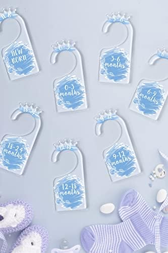 OneDream Acrylic Baby Closet Dividers, Baby Clothes Dividers for Closet