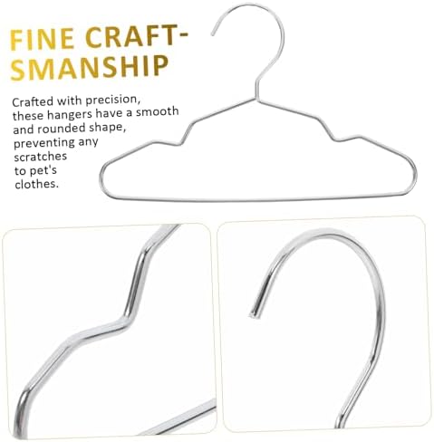 10pcs Pet Cloth Hanger for Dogs and Cats Drying Rack Sturdy Design for Pet Clothing Organization Home and Grooming Salons