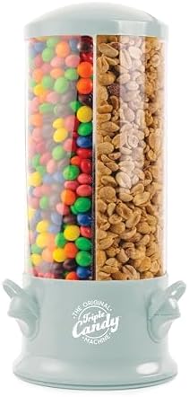 Handy Gourmet Original Triple Candy Machine-Fun Candy & Nut Dispenser-New & Improved (Sage Green), Standard (JB8450SG)