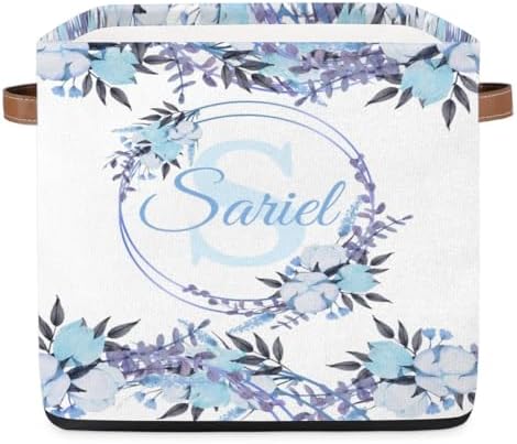 Foldable Decor Storage-Bins Customized Baby-Keepsake-Box Floral