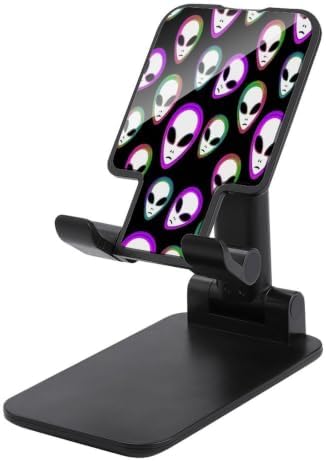 Multi Angle Foldable Cool Trippy Aliens Cell Phone Desk Stand