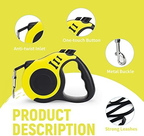 Retractable Dog Leash Automatic Telescopic Tractor Dog Tape