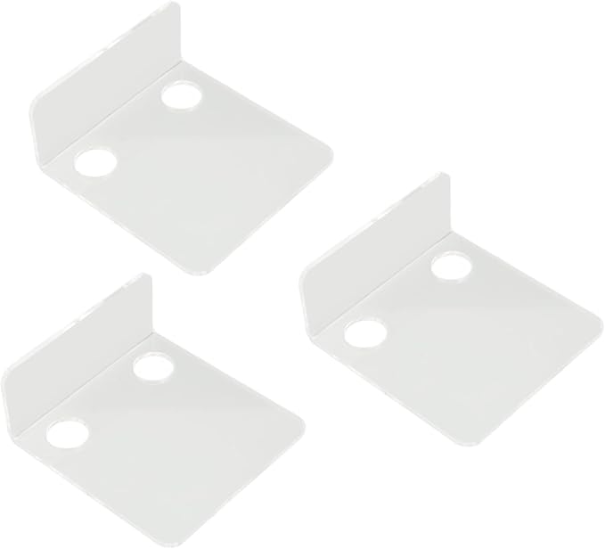 Aramox Acrylicistic Acrylic Shelf Small Monitoring Wall Cameras Wall Shelf for Cameras and Baby Monitor in Offices and Garages (Transparent)