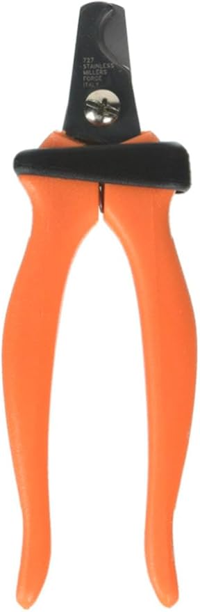 Millers Forge Nail Clipper W/Orange Handle